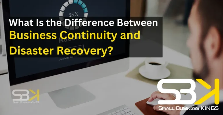 Business Continuity and Disaster Recovery