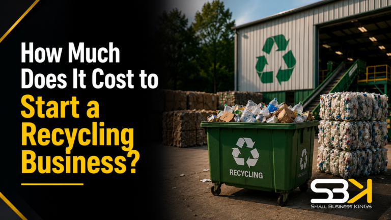 How Much Does It Cost to Start a Recycling Business?