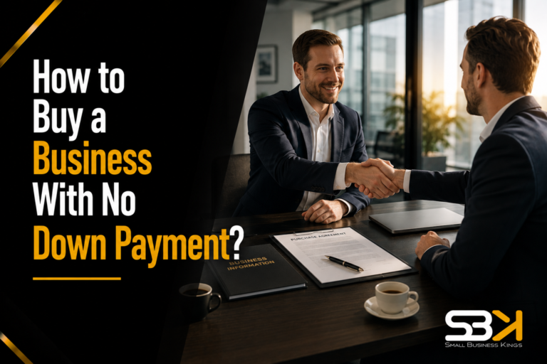 How to Buy a Business With No Down Payment?