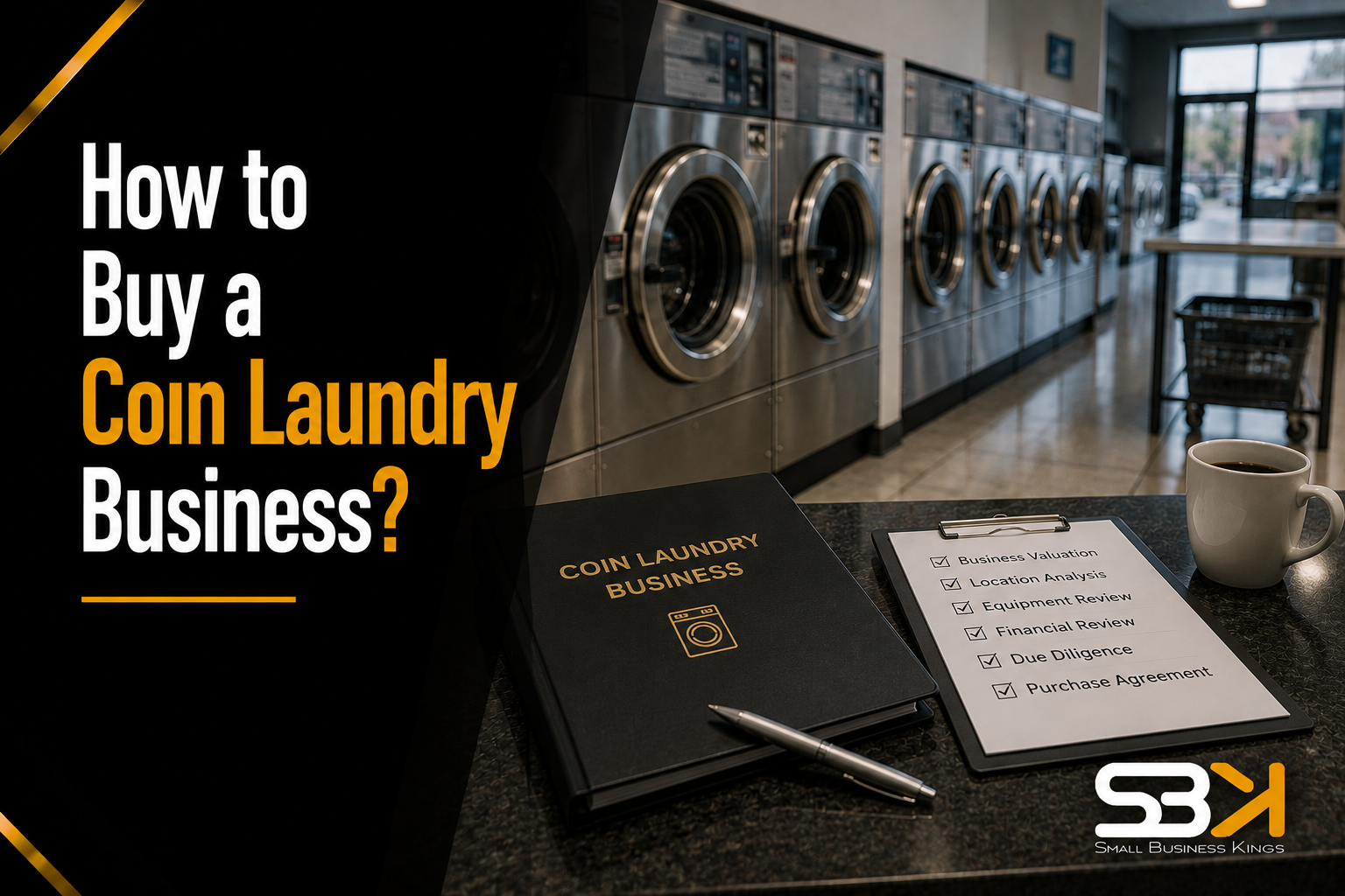 How to Buy a Coin Laundry Business?