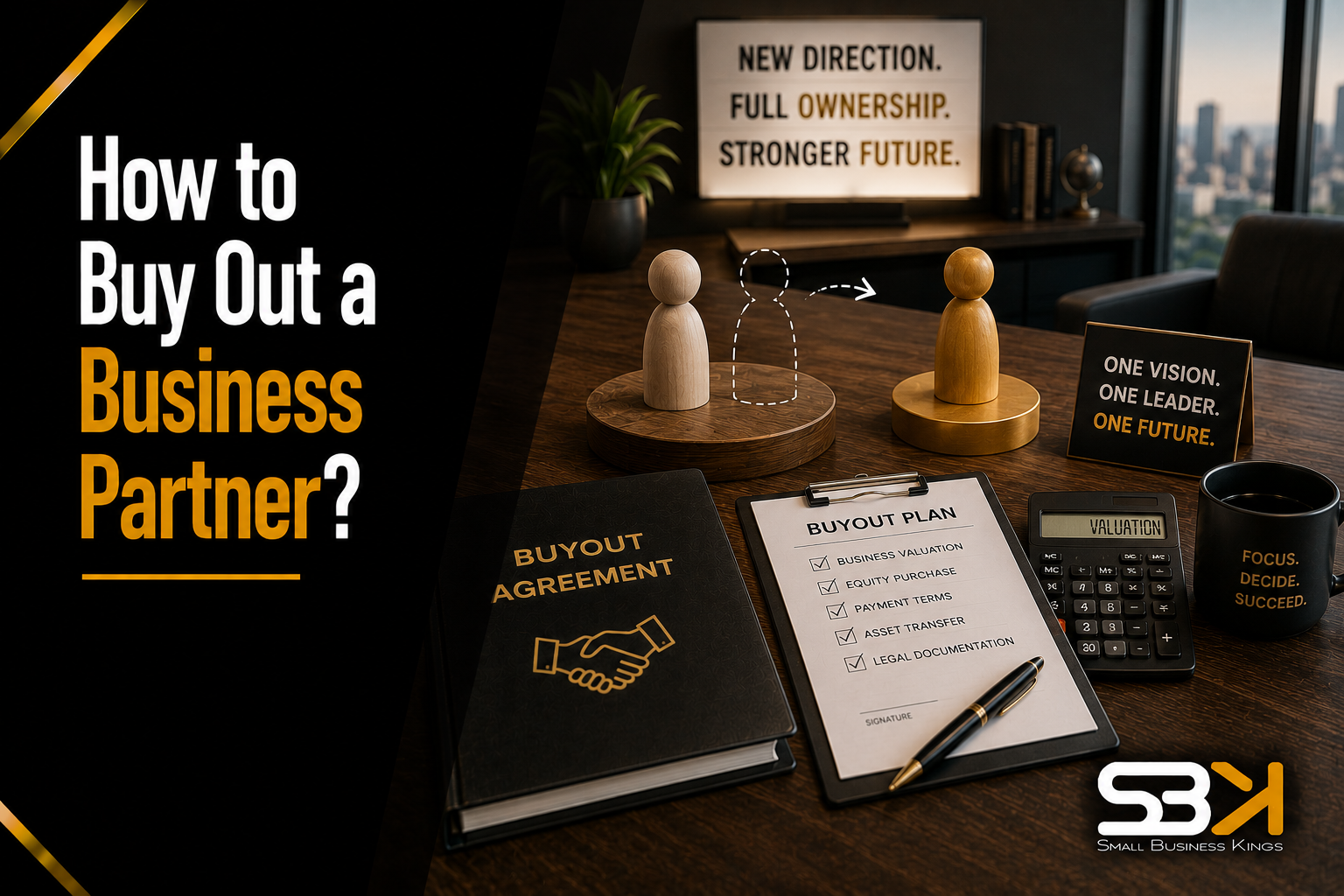 How to Buy Out a Business Partner?