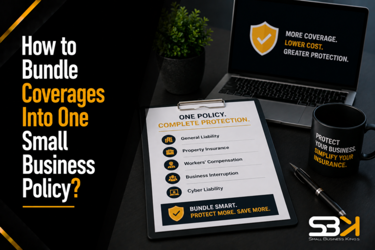 How to Bundle Coverages Into One Small Business Policy?