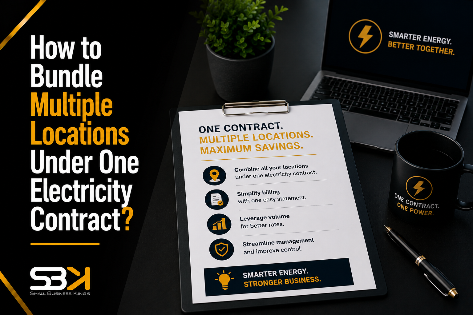 How to Bundle Multiple Locations Under One Electricity Contract?