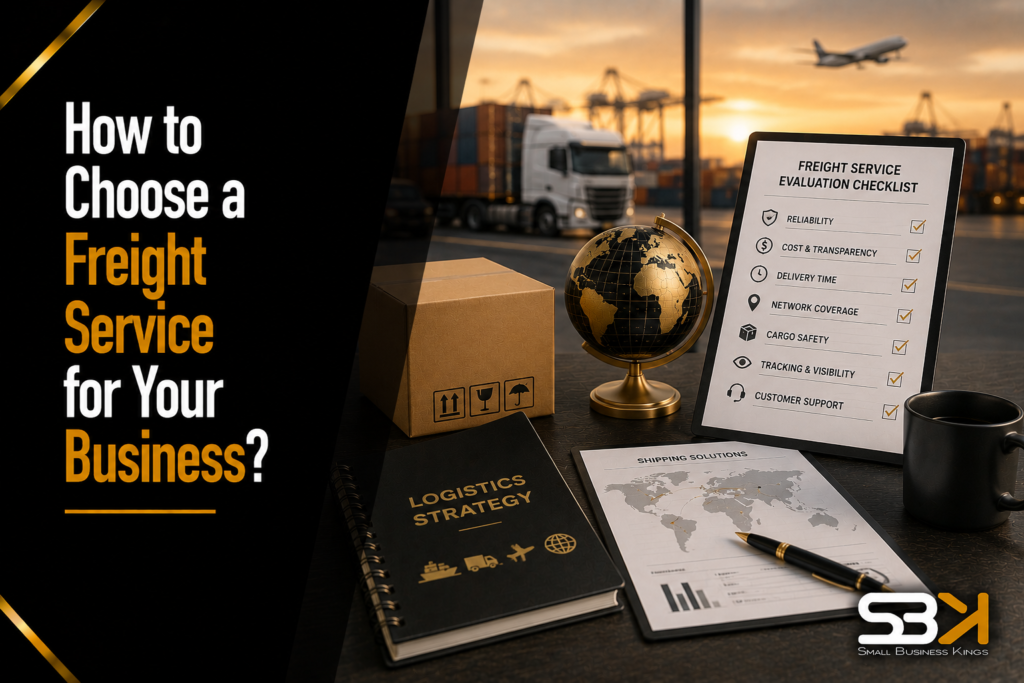How to Choose a Freight Service for Your Business?