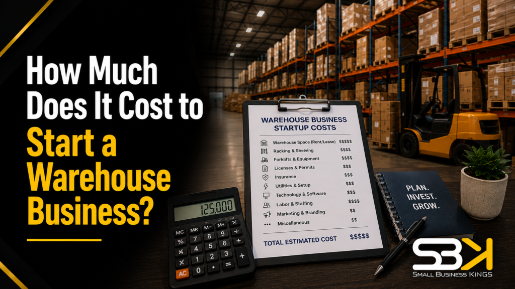 How Much Does It Cost to Start a Warehouse Business?