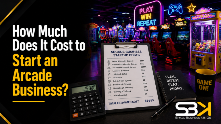 How Much Does It Cost to Start an Arcade Business?