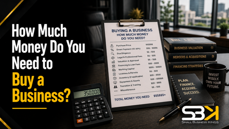 How Much Money Do You Need to Buy a Business?