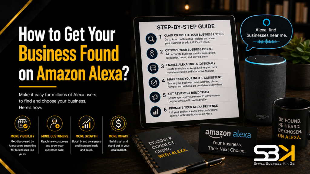 How to Get Your Business Found on Amazon Alexa?