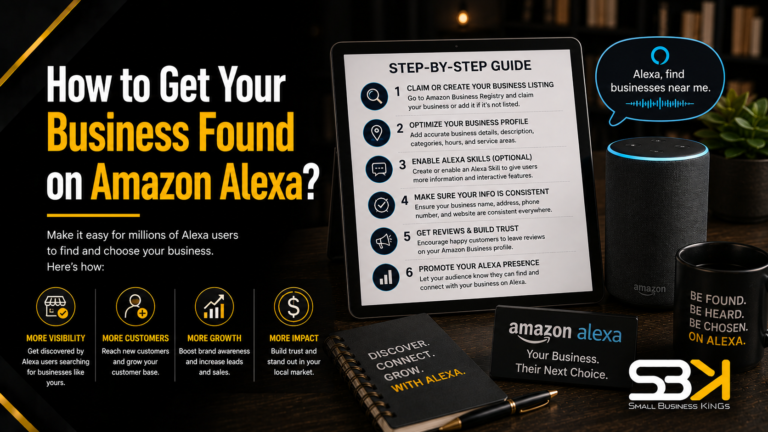 How to Get Your Business Found on Amazon Alexa?