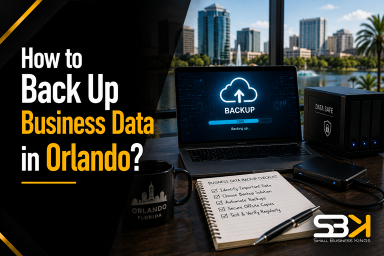 How to Back Up Business Data in Orlando?