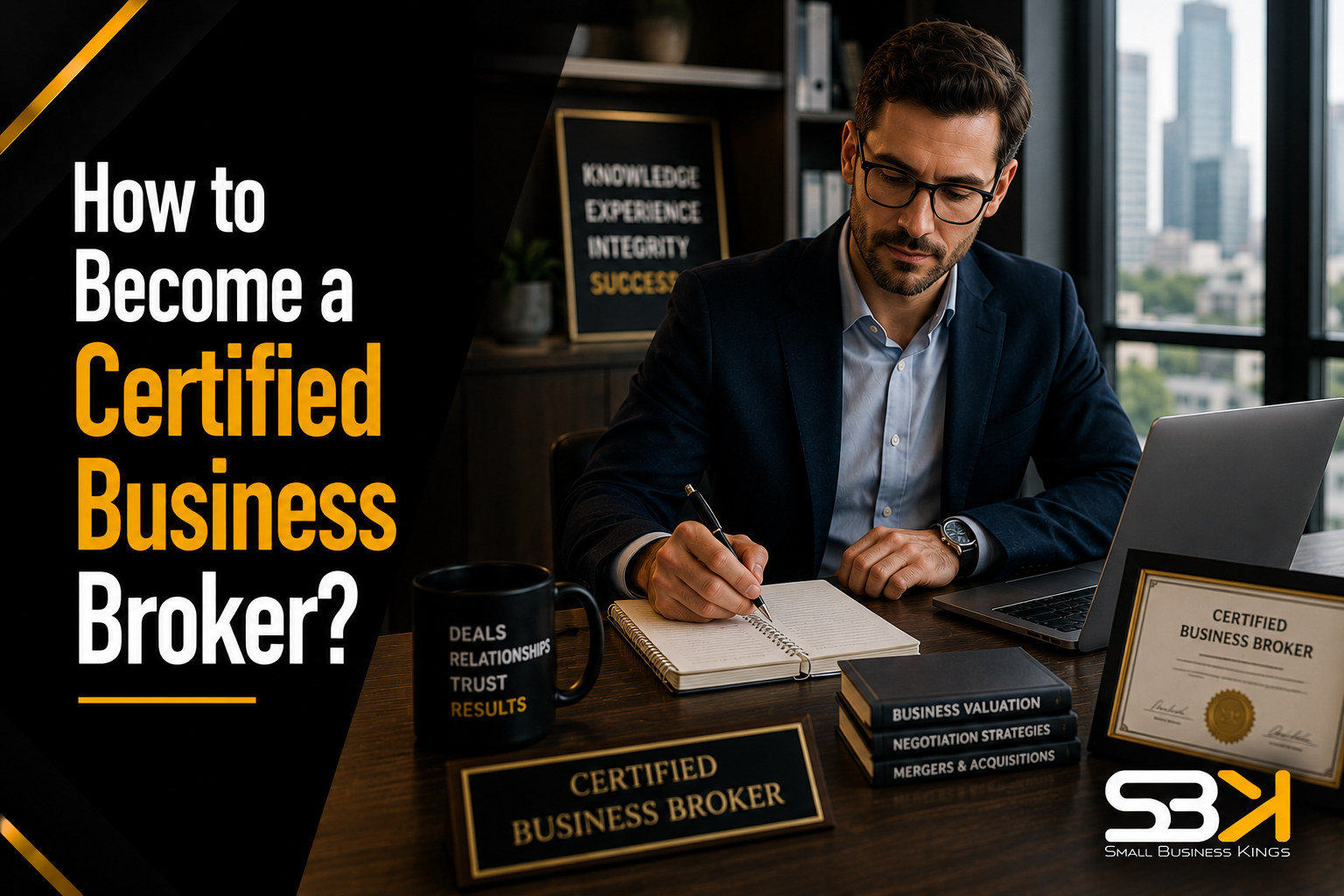 How to Become a Certified Business Broker?
