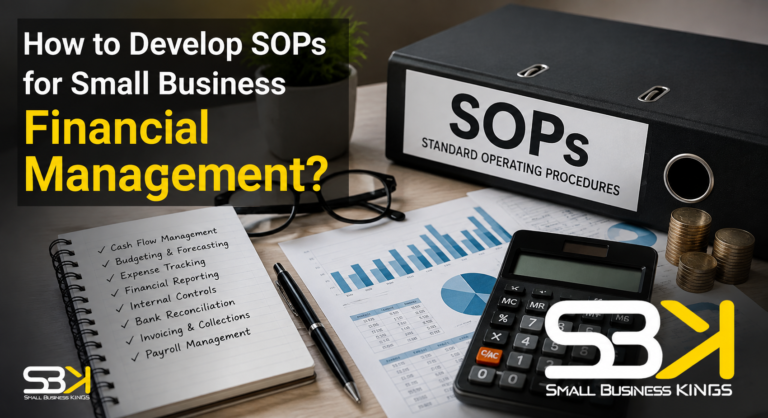 how to develop sops for small businesshow to develop sops for small business financial management? financial management?